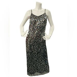 Kaleidoscope Sequin Spaghetti Strap Dress S12